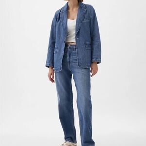 Gap denim blazer